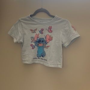 disney stictch crop top